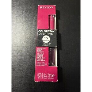 Revlon ColorStay Overtime 16HR Lipcolor + Shine Topcoat – Perennial Plum